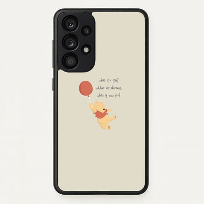 What If I Fail - Winnie  - Disney Phone Case for Galaxy A53