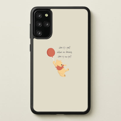 What If I Fail - Winnie  - Disney Phone Case for Galaxy S20 Plus