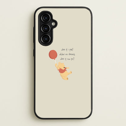 What If I Fail - Winnie  - Disney Phone Case for Galaxy A54