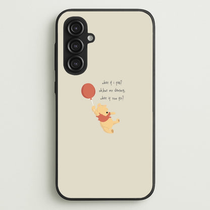 What If I Fail - Winnie  - Disney Phone Case for Galaxy S23FE