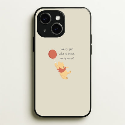 What If I Fail - Winnie  - Disney Phone Case for iPhone 15