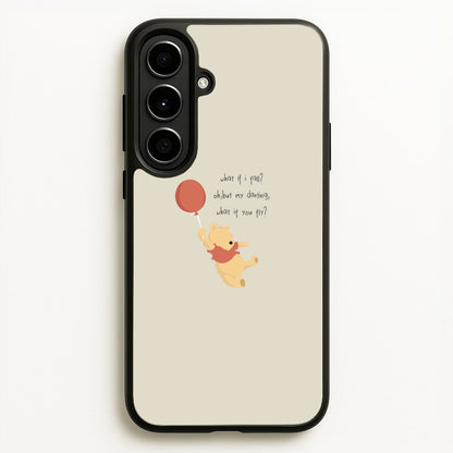 What If I Fail - Winnie  - Disney Phone Case for Galaxy A56