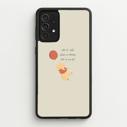 What If I Fail - Winnie  - Disney Phone Case for Galaxy A52 / A52s