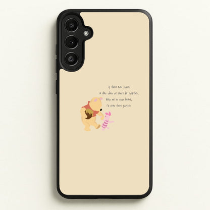 I'll Stay There Forever - Winnie  - Disney Phone Case for Galaxy A34