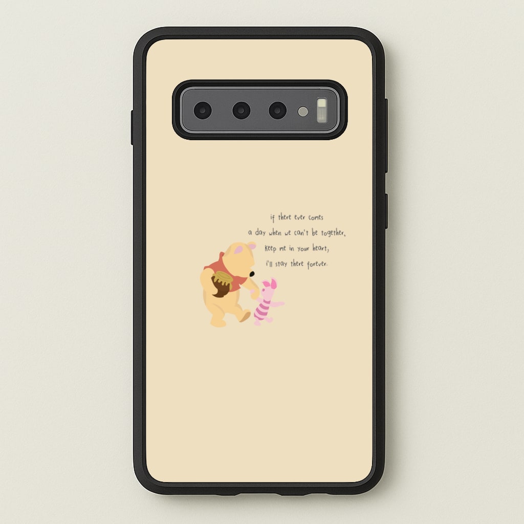 I'll Stay There Forever - Winnie  - Disney Phone Case for Galaxy S10