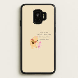 I'll Stay There Forever - Winnie  - Disney Phone Case for Galaxy S9