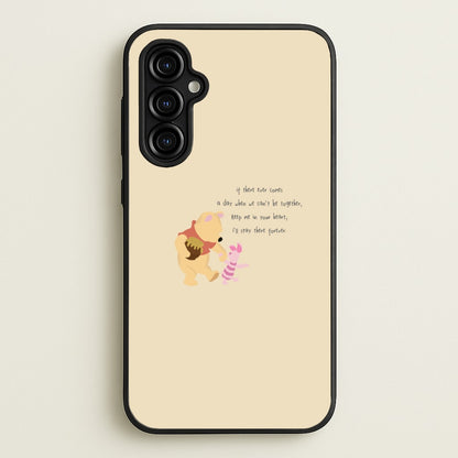 I'll Stay There Forever - Winnie  - Disney Phone Case for Galaxy A54
