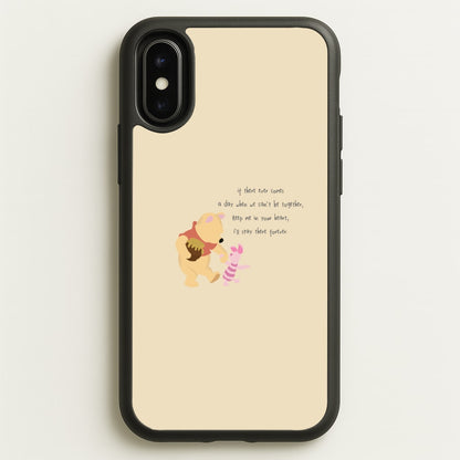 I'll Stay There Forever - Winnie  - Disney Phone Case for iPhone X / XS