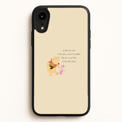 I'll Stay There Forever - Winnie  - Disney Phone Case for iPhone XR