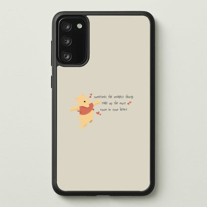 Take Up The Most Room - Winnie  - Disney Phone Case for Galaxy S20
