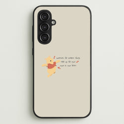 Take Up The Most Room - Winnie  - Disney Phone Case for Galaxy S23FE