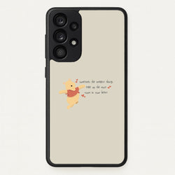 Take Up The Most Room - Winnie  - Disney Phone Case for Galaxy A33