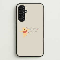 Take Up The Most Room - Winnie  - Disney Phone Case for Galaxy A16