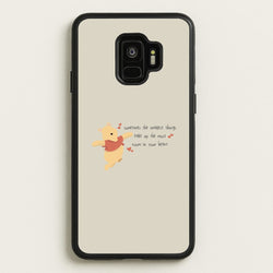 Take Up The Most Room - Winnie  - Disney Phone Case for Galaxy S9