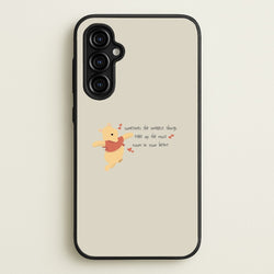 Take Up The Most Room - Winnie  - Disney Phone Case for Galaxy A54