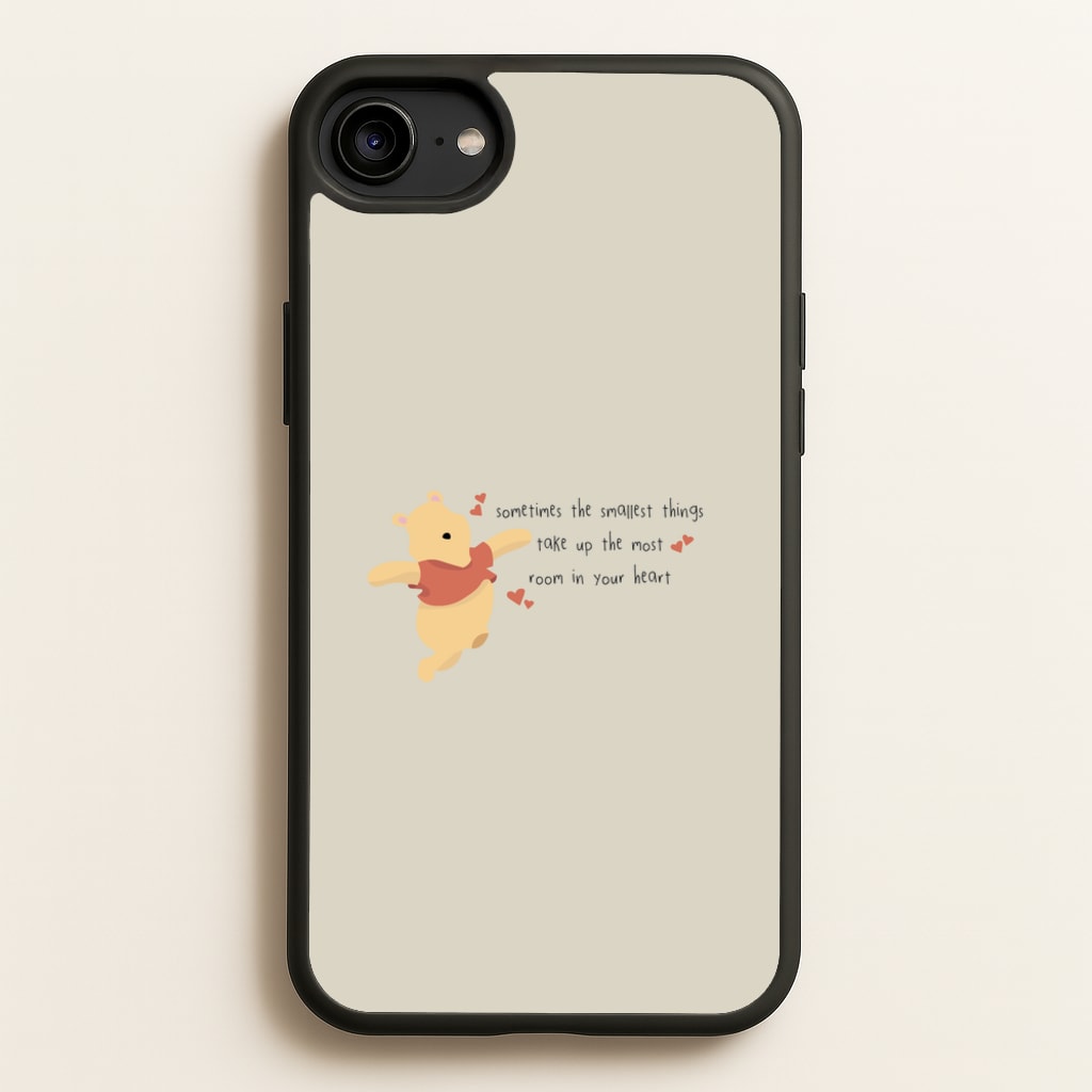 Take Up The Most Room - Winnie  - Disney Phone Case for iPhone 6 / 7 / 8 / SE