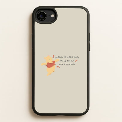 Take Up The Most Room - Winnie  - Disney Phone Case for iPhone 6 / 7 / 8 / SE