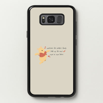 Take Up The Most Room - Winnie  - Disney Phone Case for Galaxy S8