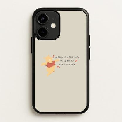 Take Up The Most Room - Winnie  - Disney Phone Case for iPhone 12 Mini