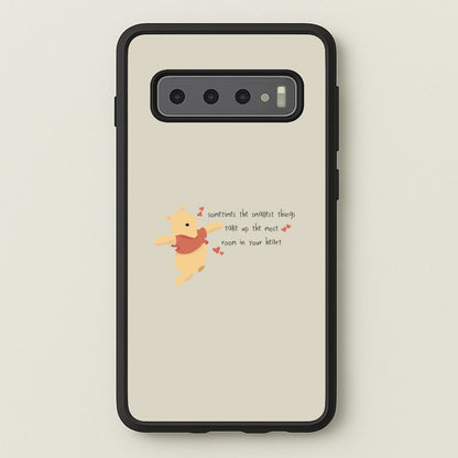 Take Up The Most Room - Winnie  - Disney Phone Case for Galaxy S10