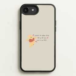 Take Up The Most Room - Winnie  - Disney Phone Case for iPhone 6 Plus / 7 Plus / 8 Plus