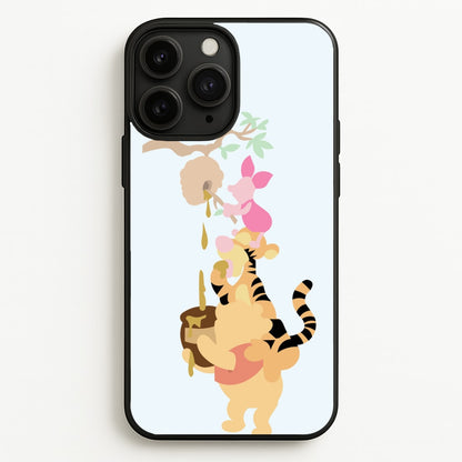 Bouncing Tiger , Piglet , Yellow Bear  - Disney Phone Case for iPhone 11 Pro Max