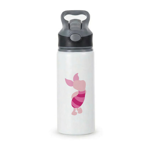 Pig Faceless - Winnie Active Water Bottle - Black