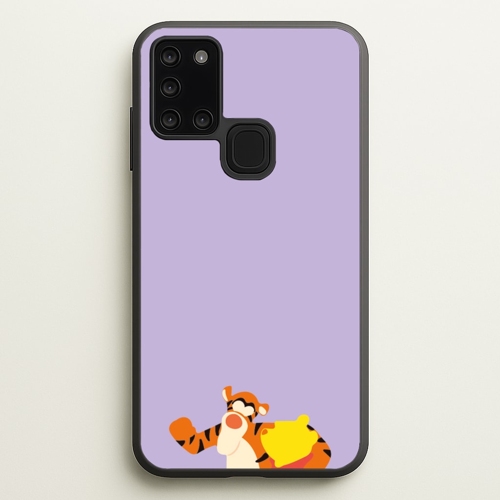 Tiger and Winnie - Winnie  - Disney Phone Case for Galaxy A21s
