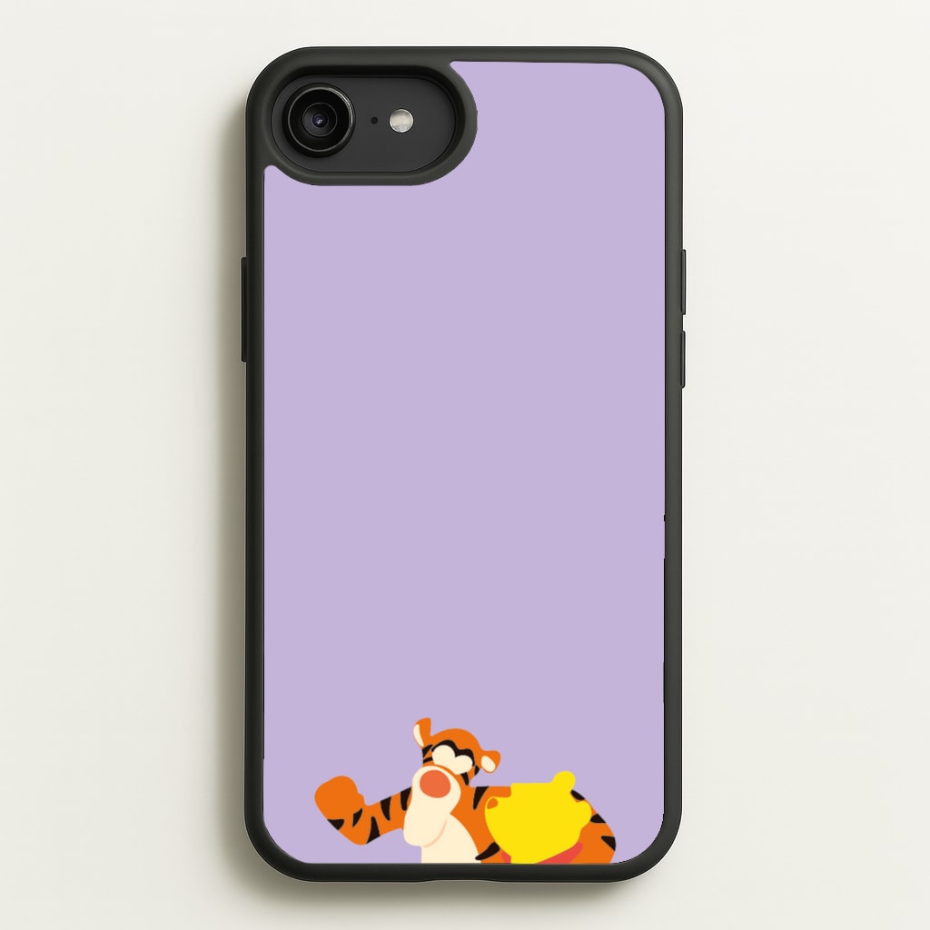 Tiger and Winnie - Winnie  - Disney Phone Case for iPhone 6 Plus / 7 Plus / 8 Plus
