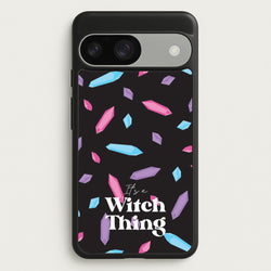 It's A Witch Thing Pattern  - Goth Aesthetic Phone Case for Google Pixel 9 / 9 Pro