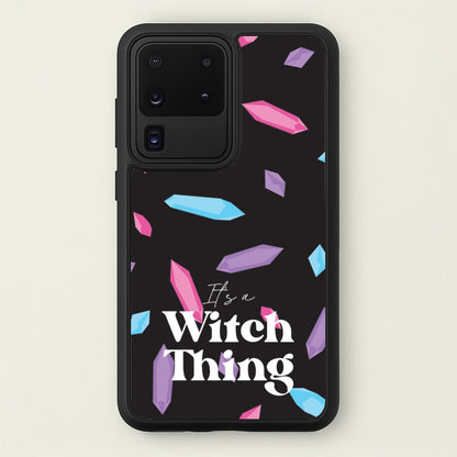 It's A Witch Thing Pattern  - Goth Aesthetic Phone Case for Galaxy S20 Ultra