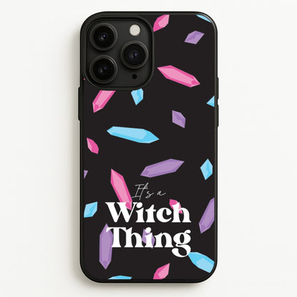 It's A Witch Thing Pattern  - Goth Aesthetic Phone Case for iPhone 11 Pro