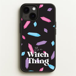 It's A Witch Thing Pattern  - Goth Aesthetic Phone Case for iPhone 13 Mini