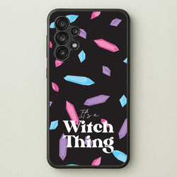 It's A Witch Thing Pattern  - Goth Aesthetic Phone Case for Galaxy A13