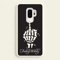 Feeling Witchy  - Goth Aesthetic Phone Case for Galaxy S9 Plus