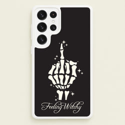 Feeling Witchy  - Goth Aesthetic Phone Case for Galaxy S22 Ultra