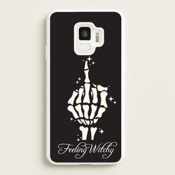 Feeling Witchy  - Goth Aesthetic Phone Case for Galaxy S9