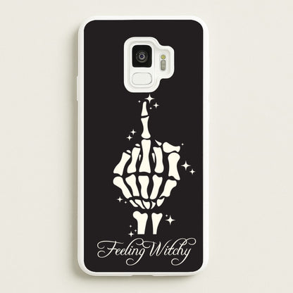 Feeling Witchy  - Goth Aesthetic Phone Case for Galaxy S9