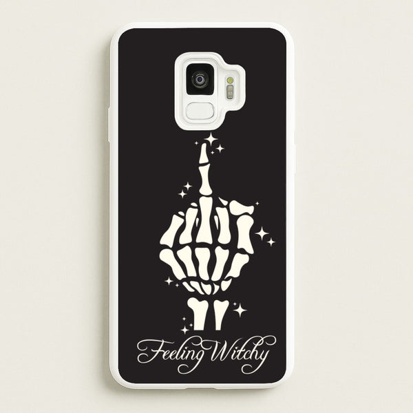 Feeling Witchy  - Goth Aesthetic Phone Case for Galaxy S9