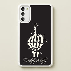 Feeling Witchy  - Goth Aesthetic Phone Case for Galaxy A41