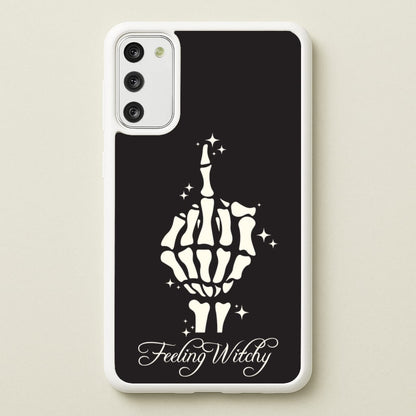 Feeling Witchy  - Goth Aesthetic Phone Case for Galaxy A41