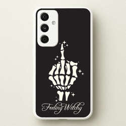 Feeling Witchy  - Goth Aesthetic Phone Case for Galaxy A55