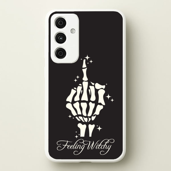 Feeling Witchy  - Goth Aesthetic Phone Case for Galaxy A55