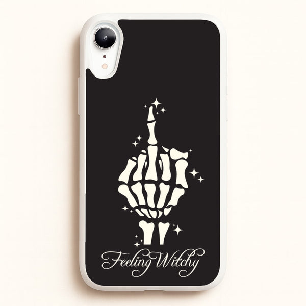 Feeling Witchy  - Goth Aesthetic Phone Case for iPhone XR