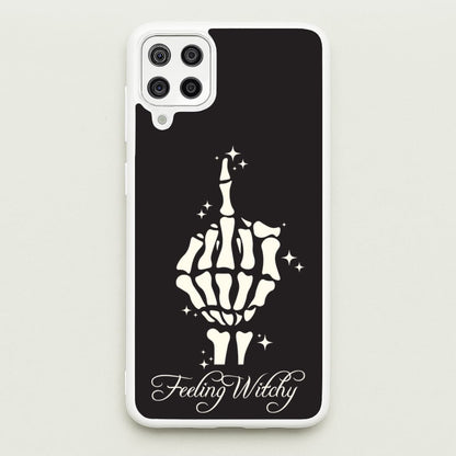 Feeling Witchy  - Goth Aesthetic Phone Case for Galaxy A12