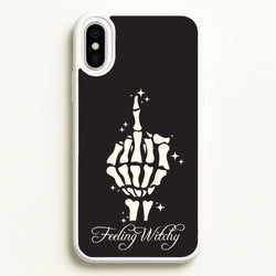 Feeling Witchy  - Goth Aesthetic Phone Case for iPhone XS Max