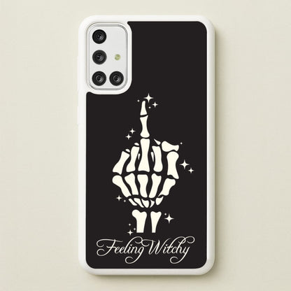 Feeling Witchy  - Goth Aesthetic Phone Case for Galaxy A71