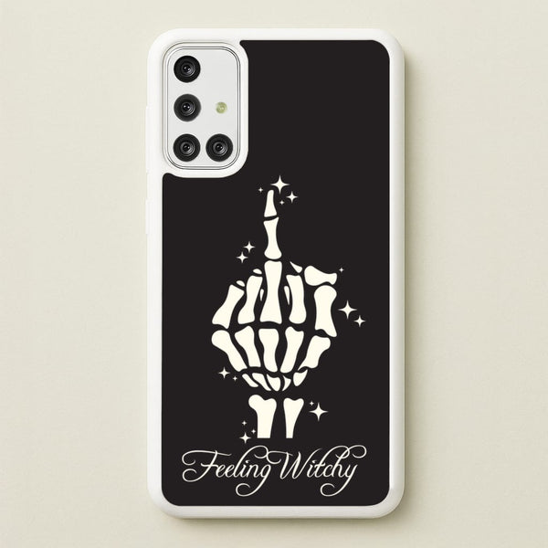 Feeling Witchy  - Goth Aesthetic Phone Case for Galaxy A71