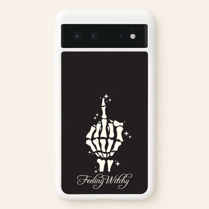 Feeling Witchy  - Goth Aesthetic Phone Case for Google Pixel 6