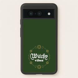 Witchy Vibes Green  - Goth Aesthetic Phone Case for Google Pixel 8